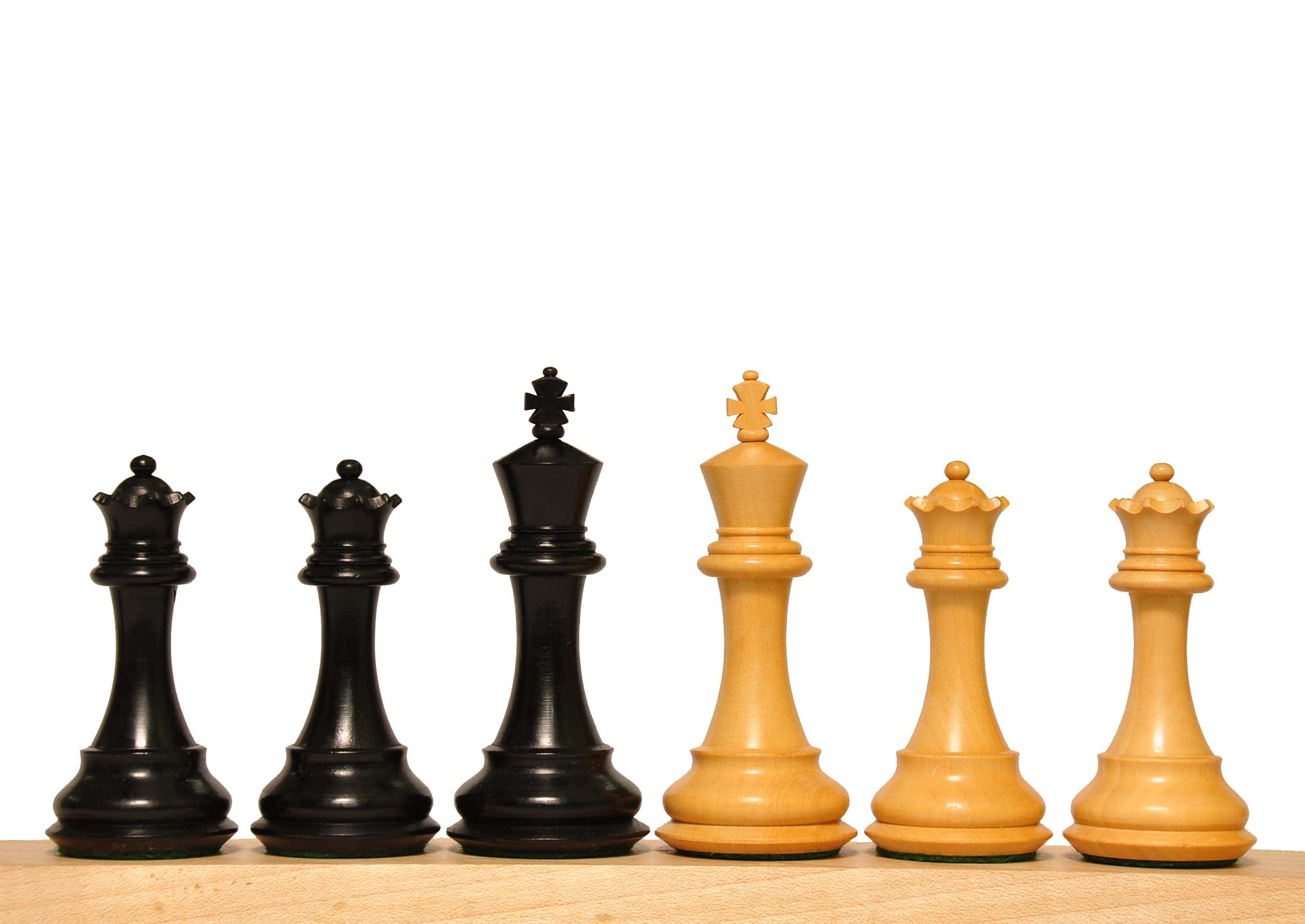 Set de Piezas de Ajedrez de Madera Staunton Rusas de 4.2" - Imagen 8