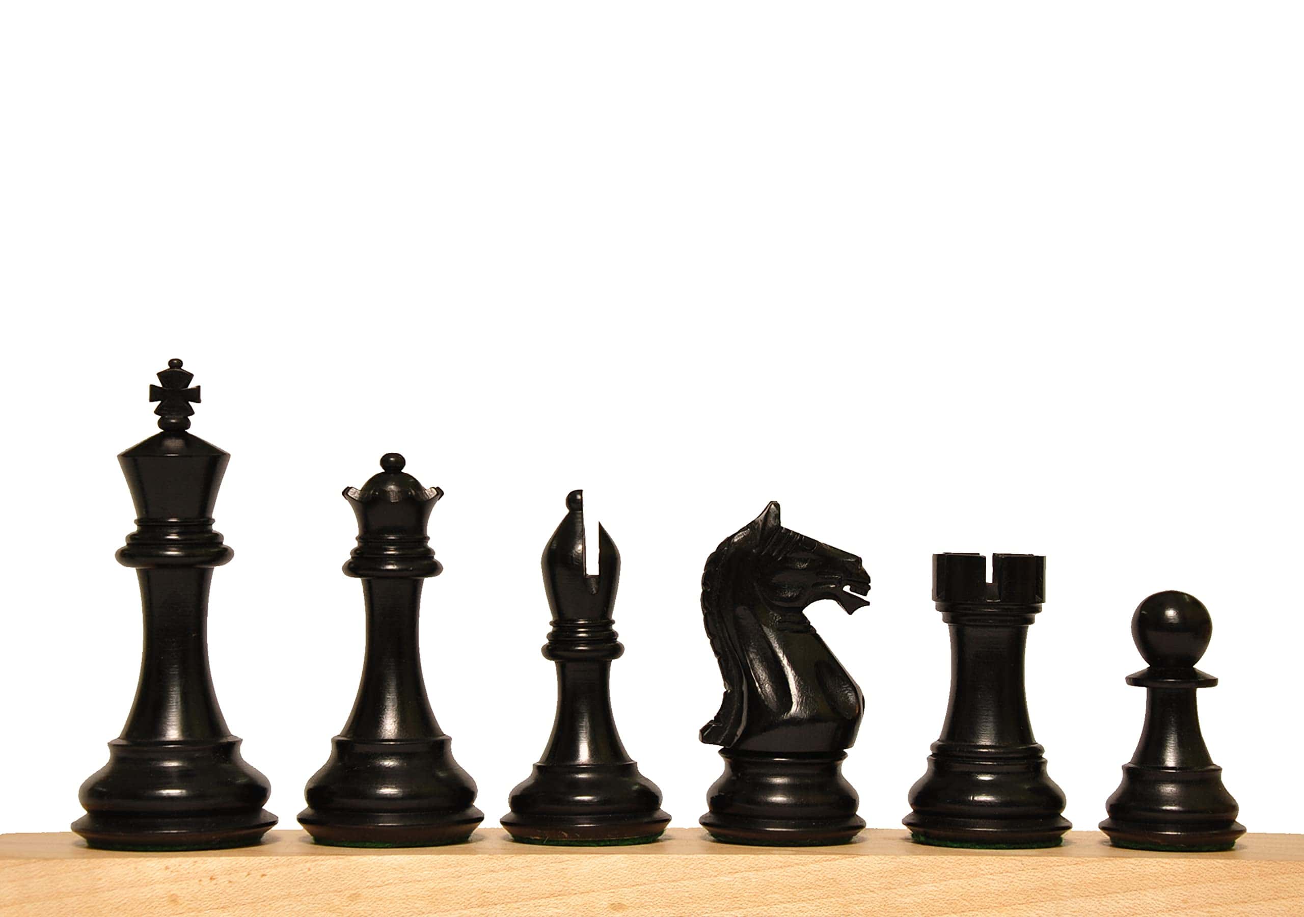 Set de Piezas de Ajedrez de Madera Staunton Rusas de 4.2" - Imagen 4