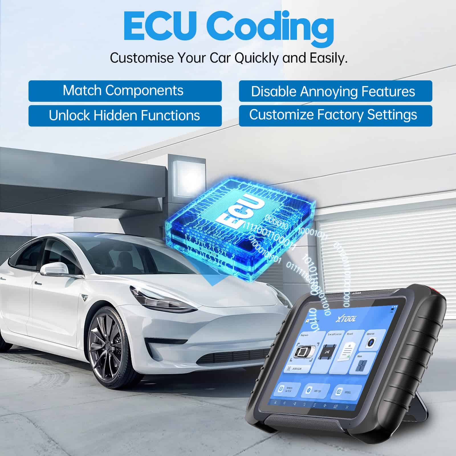 XTOOL D8S Escáner Bidireccional 2024 Versión Actualizada de - Imagen 4