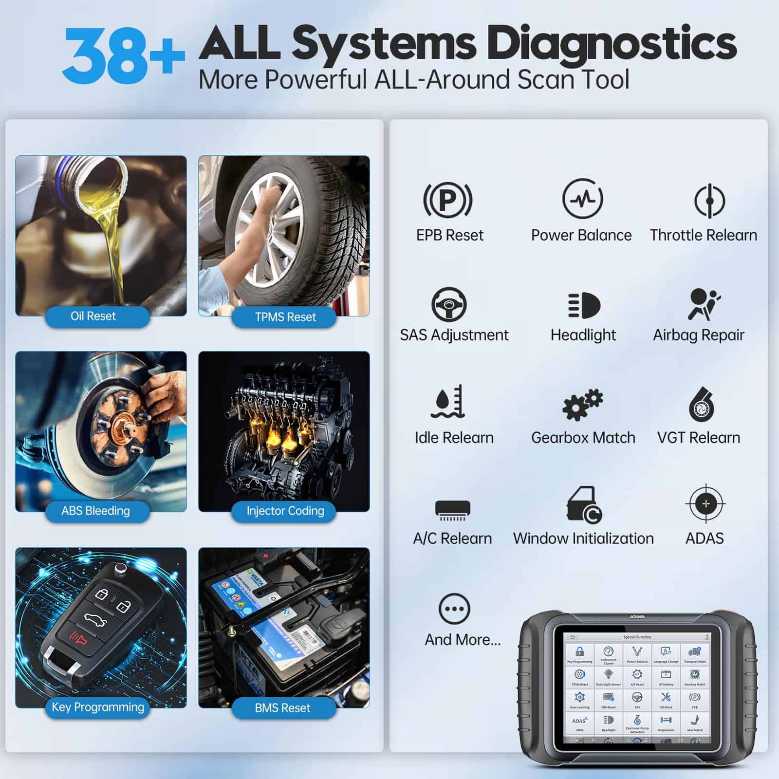 XTOOL D8S Escáner Bidireccional 2024 Versión Actualizada de - Imagen 5