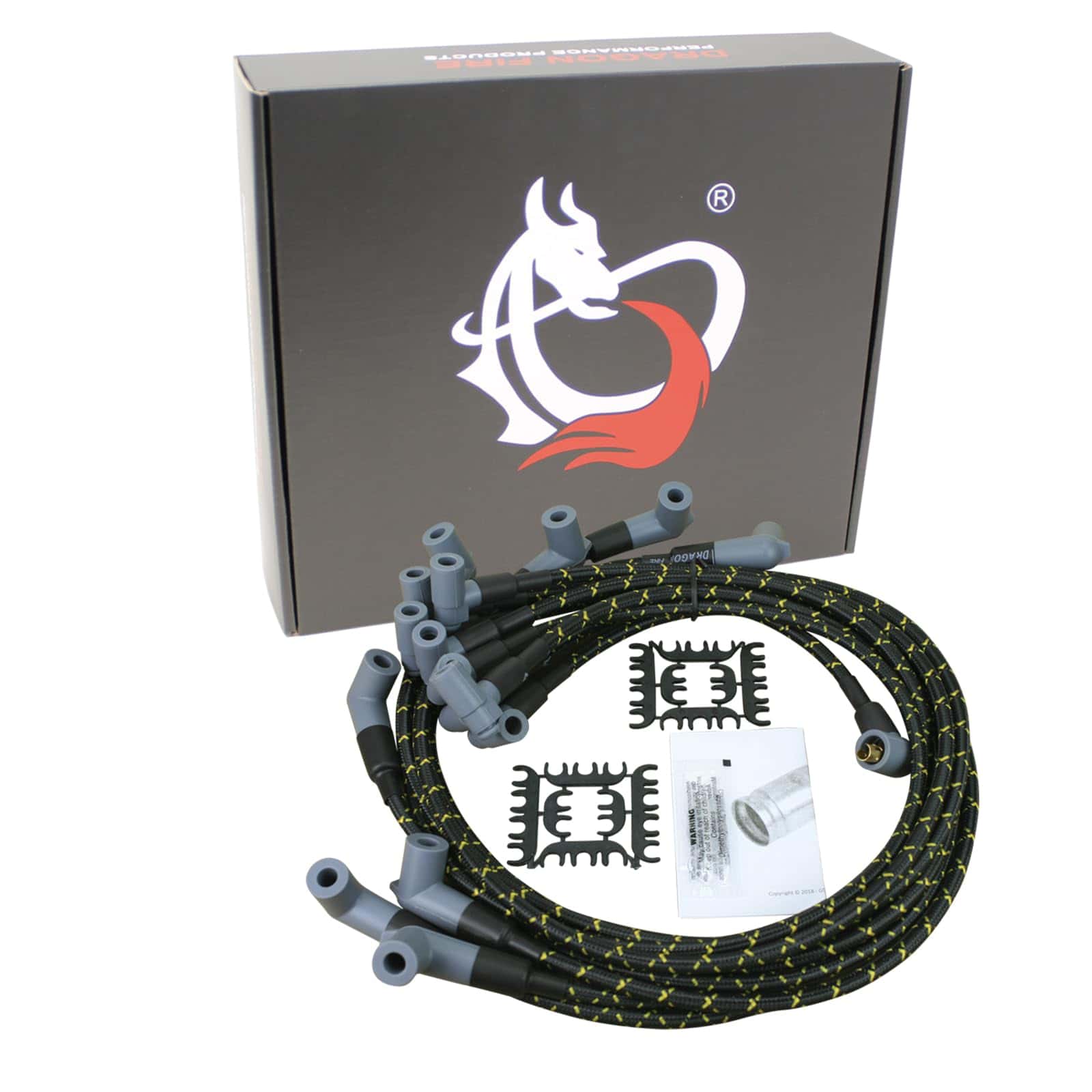 Juego de cables de bujía de encendido Dragon FIRE