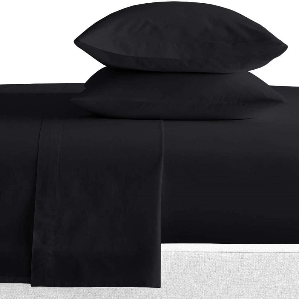 Juego de sábanas trendbeddingmart TBM 100% -Negro - Imagen 3