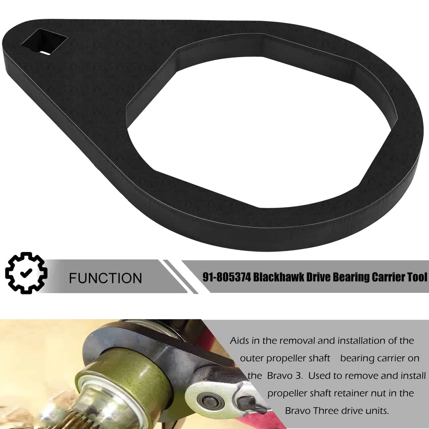 Herramienta Bravo 3 - Tuercas de Retención del Porta - Imagen 7