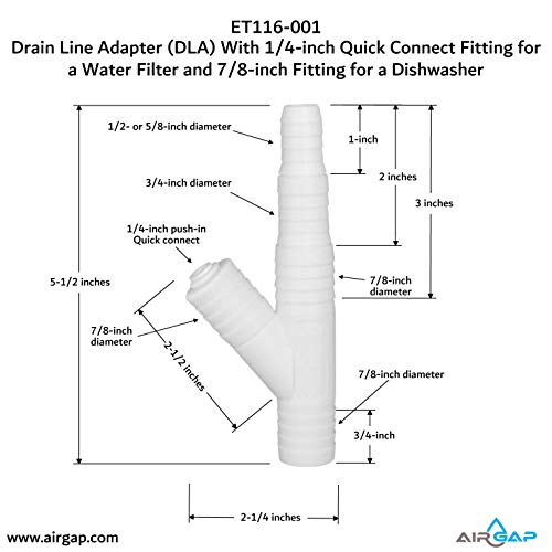 Adaptador de Línea de Drenaje (DLA) ET116-001 con Conexión - Imagen 4