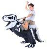 Disfraz de Dinosaurio Esqueleto Inflable para Niños,