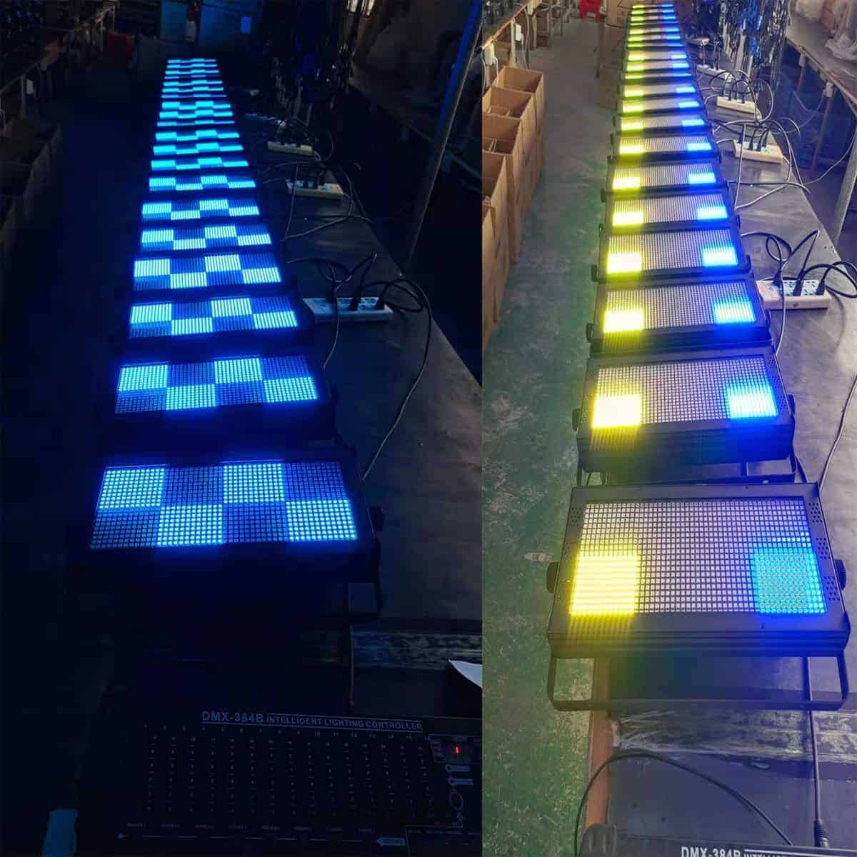 Luces Estroboscópicas Led JUNMAN 1000W RGB 3 en 1 Luces de - Imagen 4