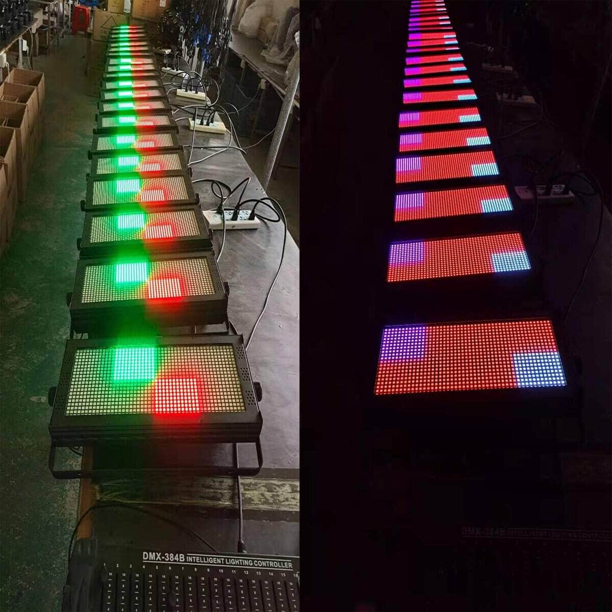 Luces Estroboscópicas Led JUNMAN 1000W RGB 3 en 1 Luces de - Imagen 6