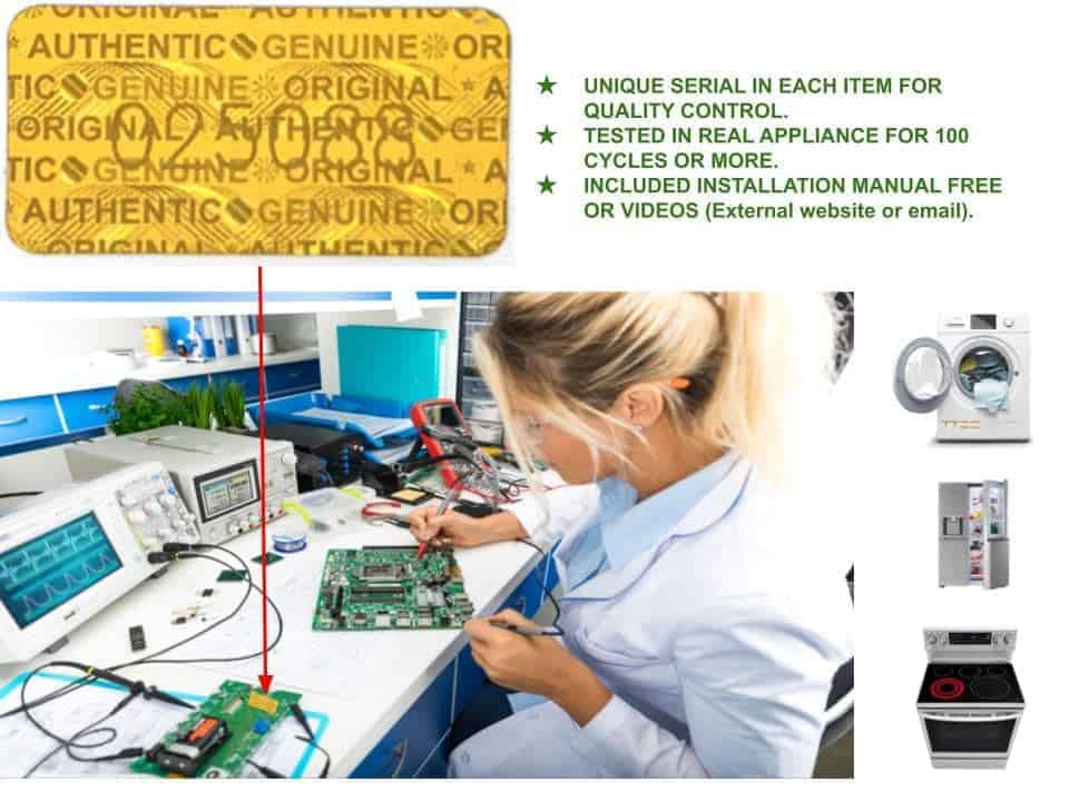 Tablero de control del motor GLOB PRO SOLUTIONS WPW10374126 - Imagen 5