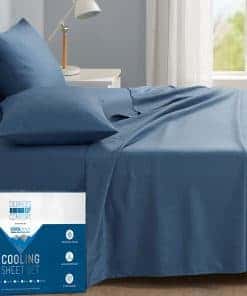 Juego de sábanas King Size Coolmax de Degrees of Comfort, 4