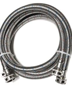 Juego de 2 mangueras de lavadora de -Rojo, Azul