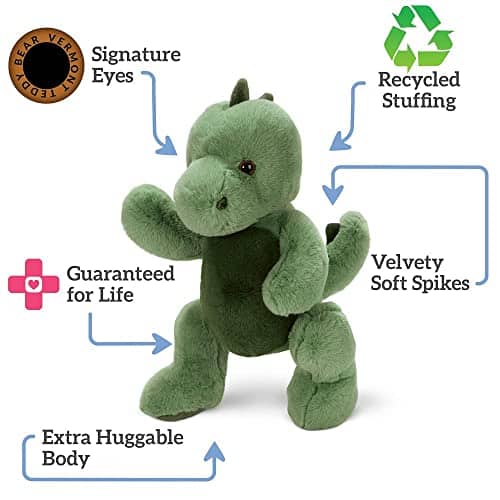 Peluche de Dinosaurio Vermont Teddy Bear - Peluche de - Imagen 4