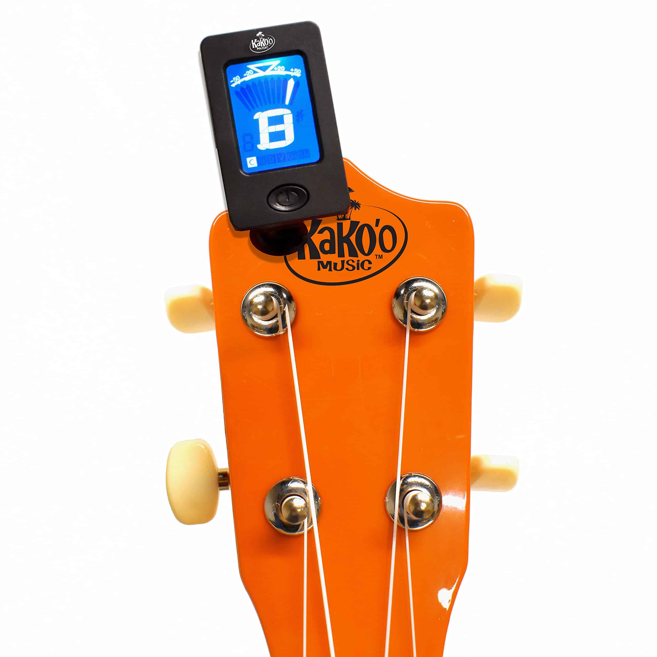 Ukelele Soprano KaKo'o Music Sunrise Orange - Afinadores de - Imagen 5