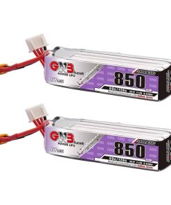 Paquete de 2 baterías de LiPo GAONENG 850mAh 3S 11.4V HV