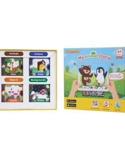 Funnyzzle Animal (AR App Based): Kit de Tarjetas Flash 4D+