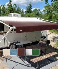 Tela de repuesto para toldo de RV grado estándar en vinilo