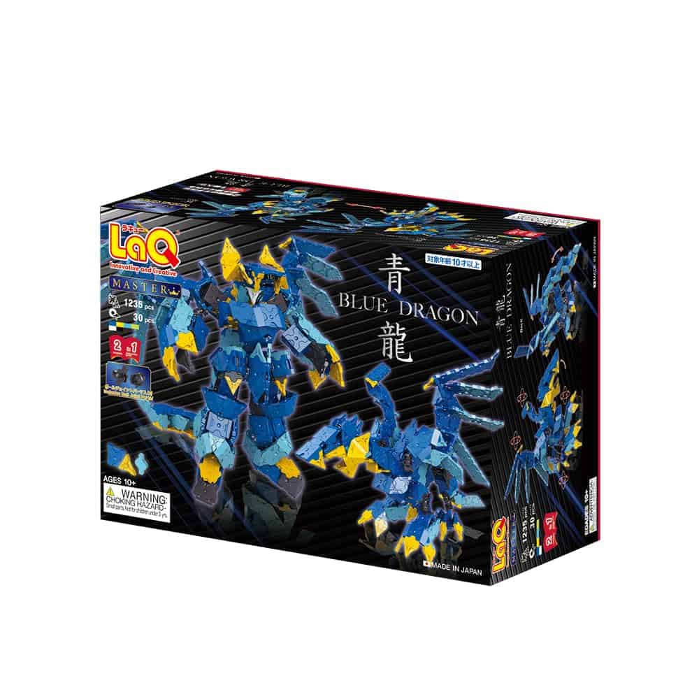 LaQ Master Blue Dragon | 1,265 Piezas | 2 Modelos | Edad
