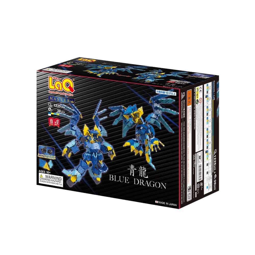 LaQ Master Blue Dragon | 1,265 Piezas | 2 Modelos | Edad - Imagen 3