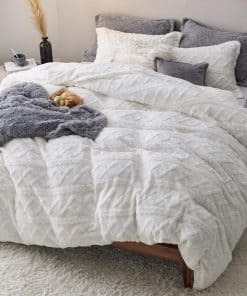 Set de funda de edredón esponjosa Bedsure - Funda de