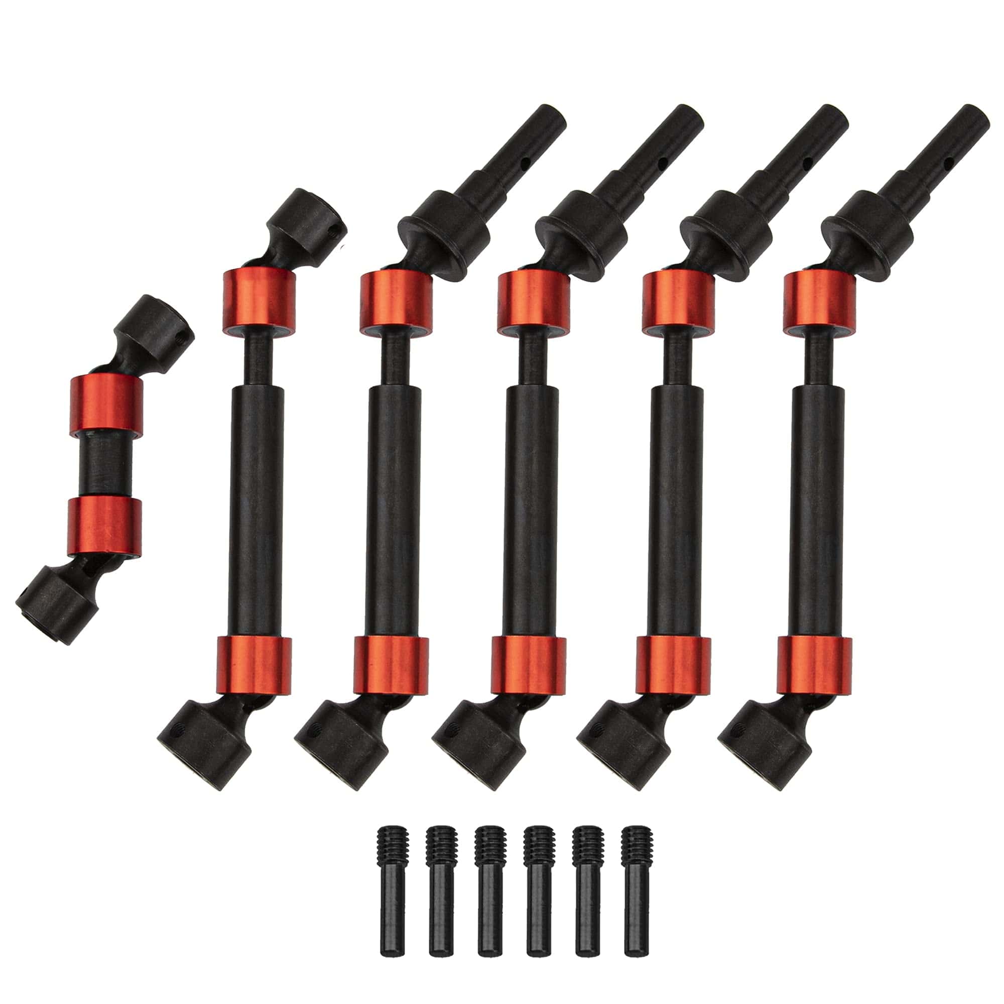 6Pcs Vgoohobby Eje de Transmisión de CVD -Rojo - Imagen 3