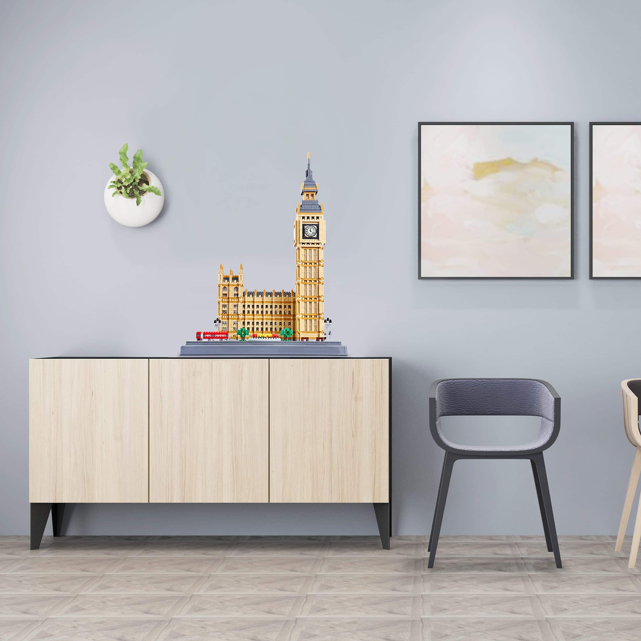 Juego de construcción LUKHANG New Architecture Big Ben - - Imagen 8