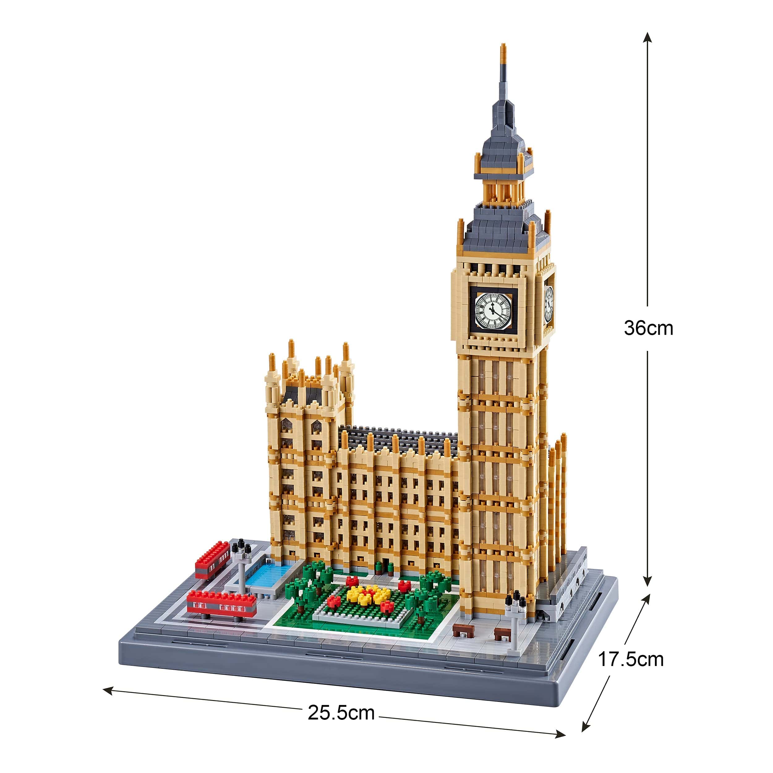 Juego de construcción LUKHANG New Architecture Big Ben - - Imagen 4