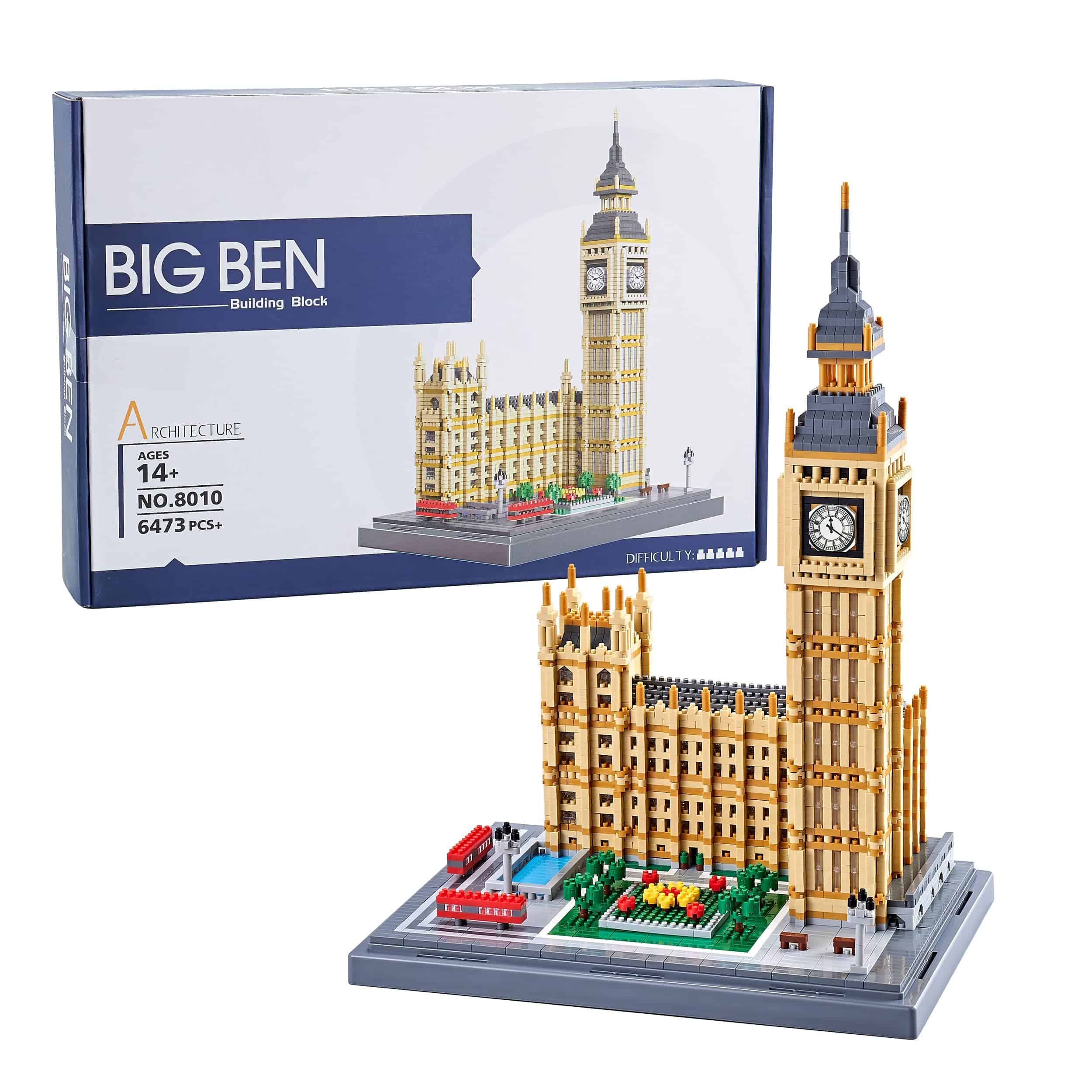 Juego de construcción LUKHANG New Architecture Big Ben - - Imagen 10