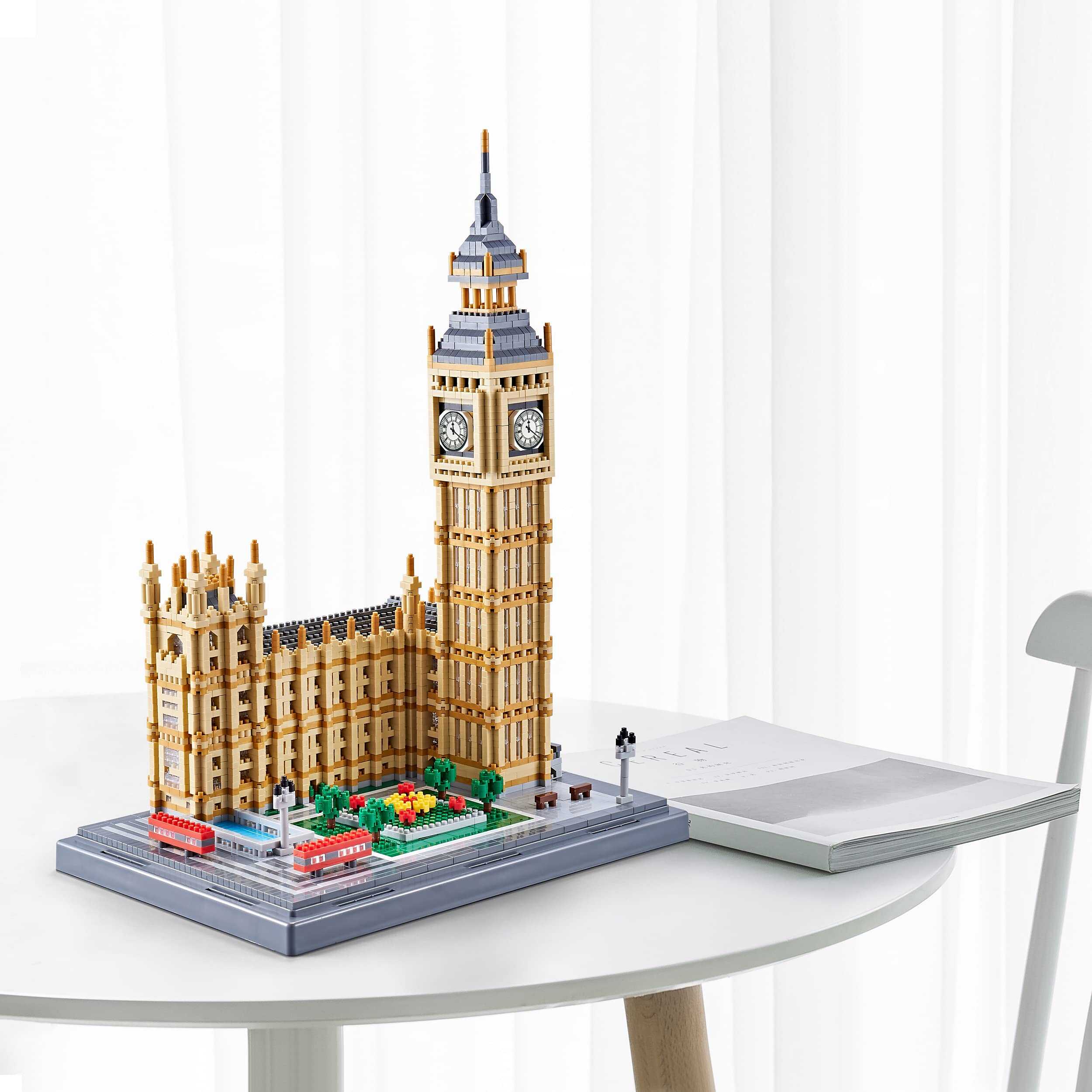 Juego de construcción LUKHANG New Architecture Big Ben - - Imagen 6