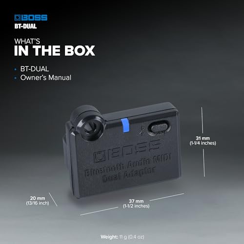 Adaptador Dual Bluetooth Audio MIDI de Boss BT-Dual - Imagen 5