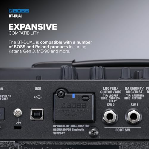 Adaptador Dual Bluetooth Audio MIDI de Boss BT-Dual - Imagen 4