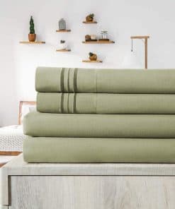 Juego de sábanas Elif King Size - Microfibra Cepillada,