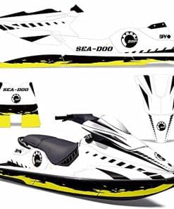 Kit de gráficos para Jet Ski Adhesivo Calcomanía Compatible