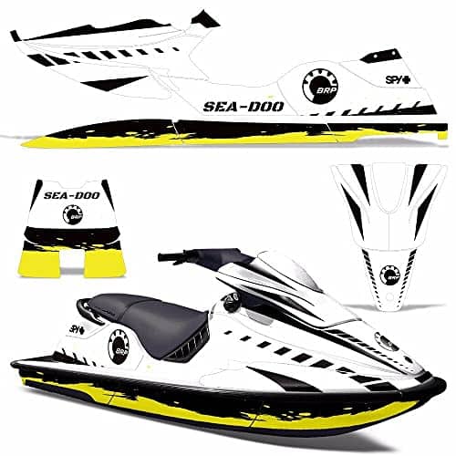 Kit de gráficos para Jet Ski Adhesivo Calcomanía Compatible