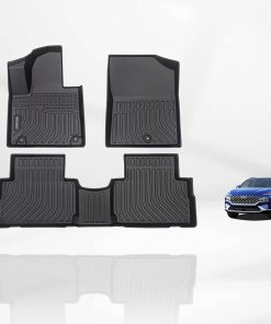 Tapetes de piso personalizados KELCSEECS para Hyundai Santa