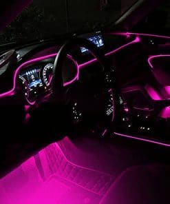 QAUBEN Kit de Iluminación Ambiental de Fibra Óptica para