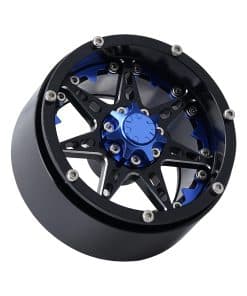 TCRC 4PCS Rueda de Borde de Bloqueo de Cuentas de Aluminio