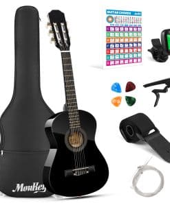 Guitarra Acústica Moukey 30" para Principiantes Niños