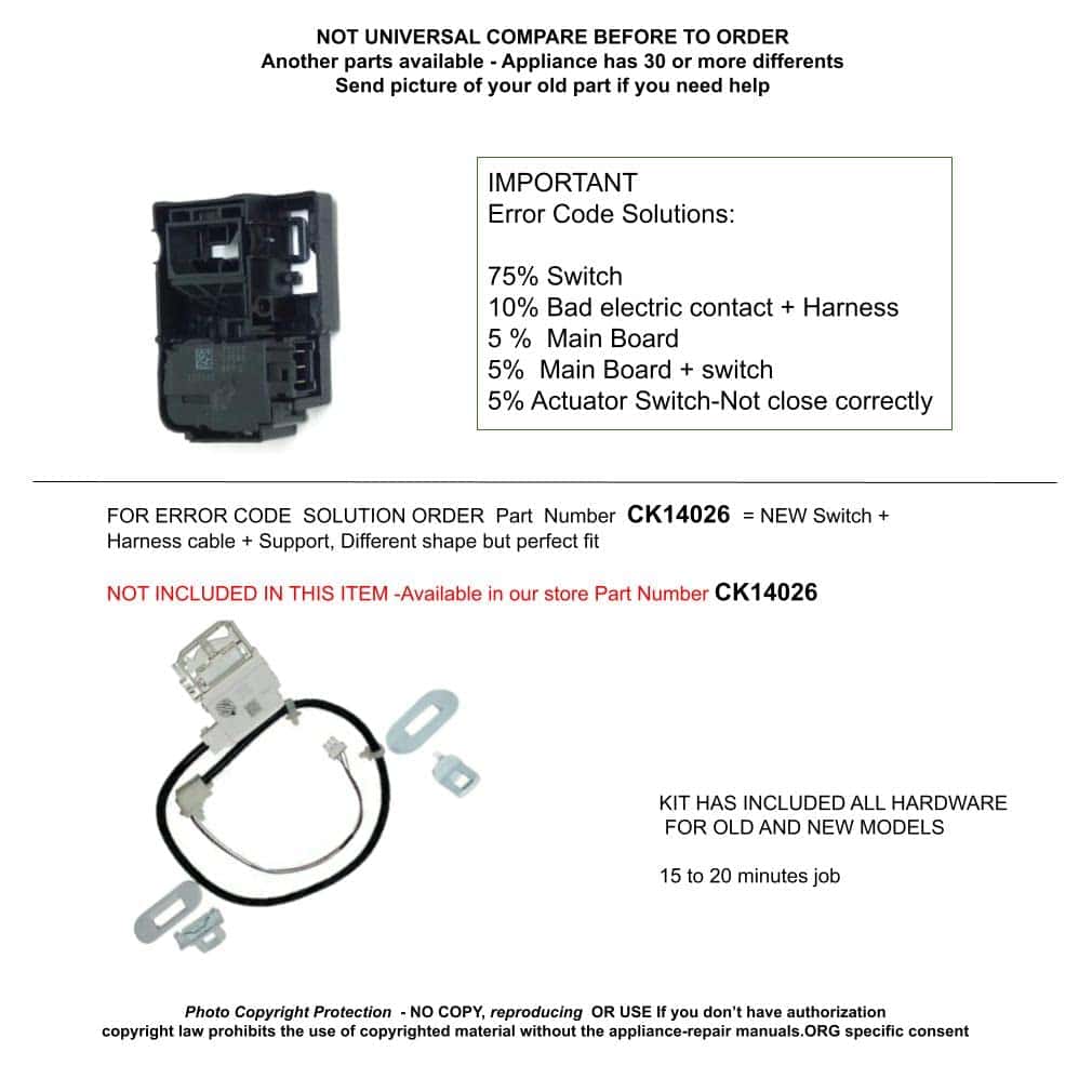 WH01X24114 WH01X26114 WH01X27954 WH08X31577 Bloqueo del - Imagen 5