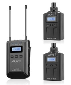 Sistema de Micrófono Inalámbrico Movo WMX-20-RX-TXLR-DUO