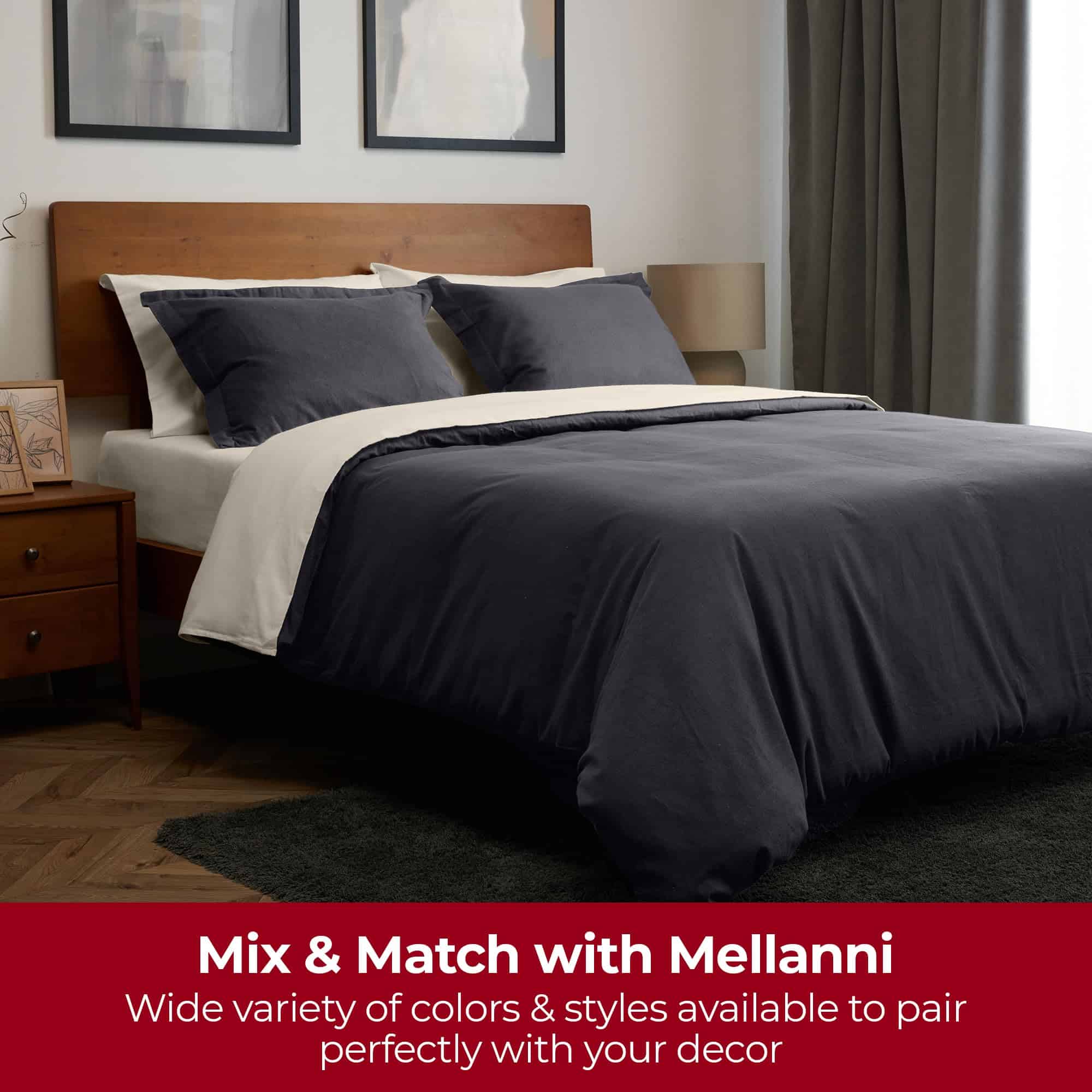 Juego de sábanas Mellanni de franela - Set de 4 piezas de - Imagen 7