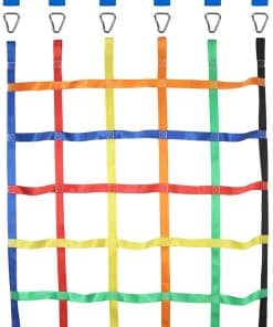 Red de escalada deportiva Gentle Booms para niños, red de