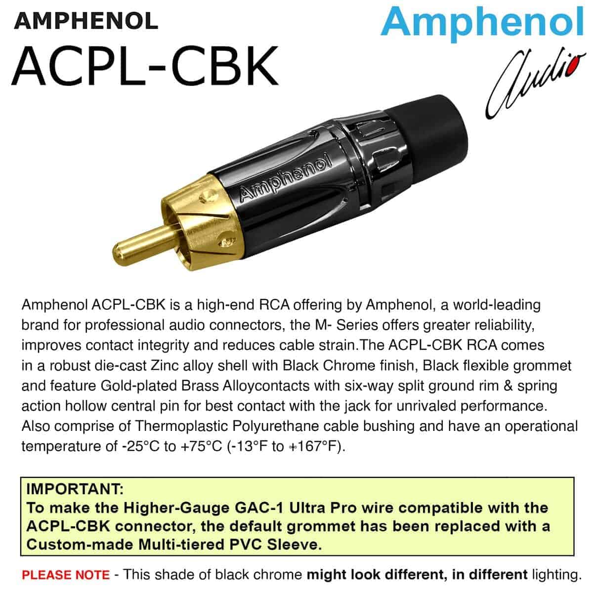 Cable WORLDS BEST 50 pies - TS a RCA - Gotham GAC-1 Ultra - Imagen 9