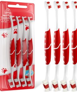 Cepillo de dientes para perros y gatos con cerdas suaves -