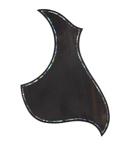 Pickguard de Palisandro Macizo con Incrustaciones de Abulón