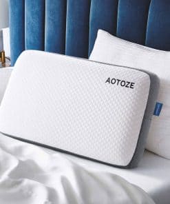 Almohada Firme de Espuma Viscoelástica AOTOZE, Almohada