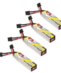 4 Baterías LiPo GAONENG GNB 530mAh 2S 7.6V 90C HV con
