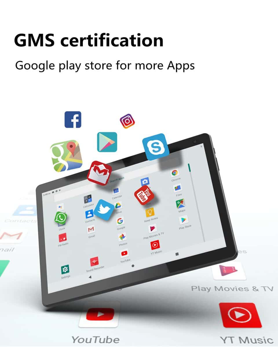 Tablet COOPERS de 10 pulgadas, Tablet Android 12, - Imagen 4