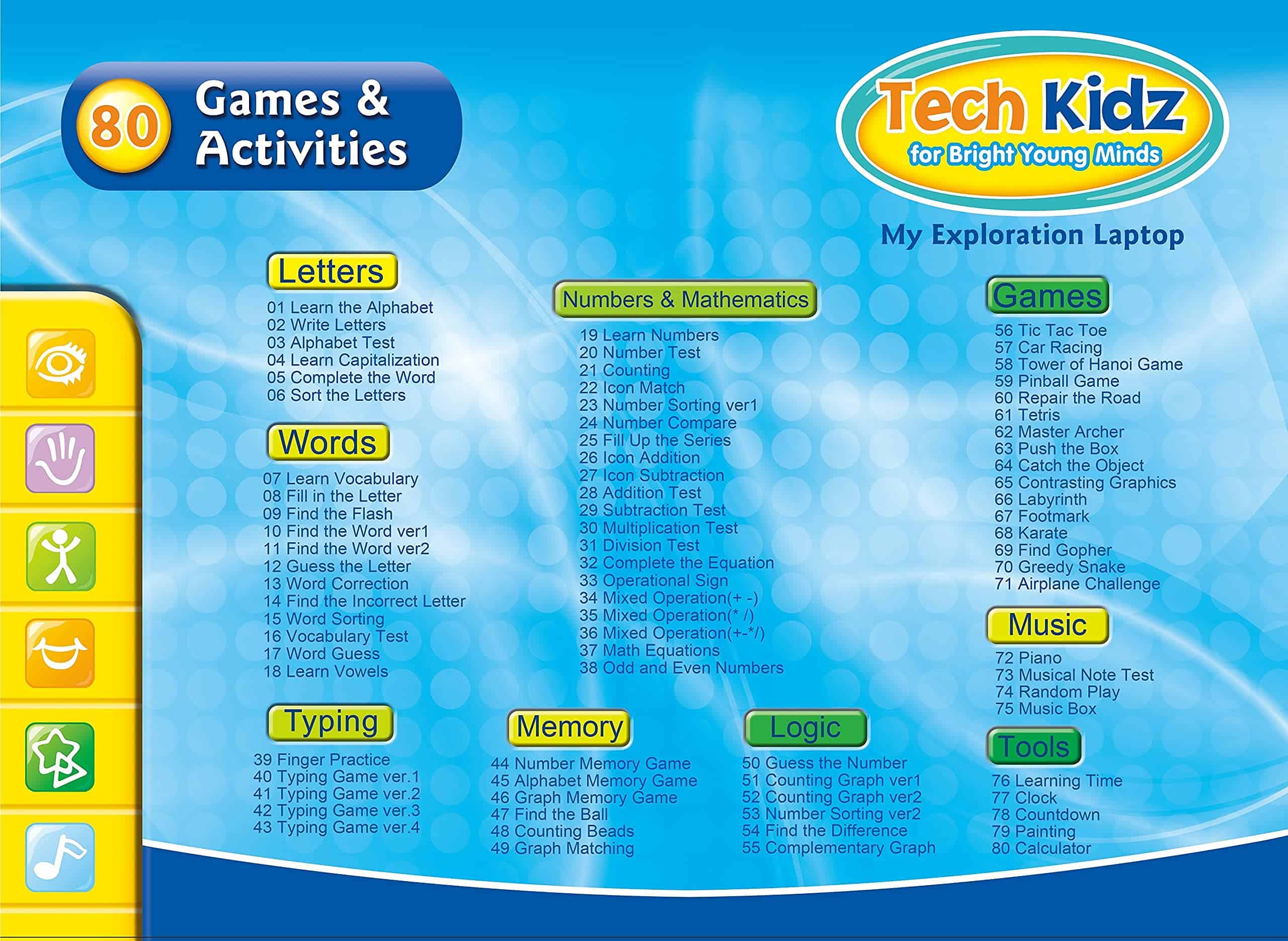 Juguete Educativo de Computadora Portátil Tech Kidz My - Imagen 7