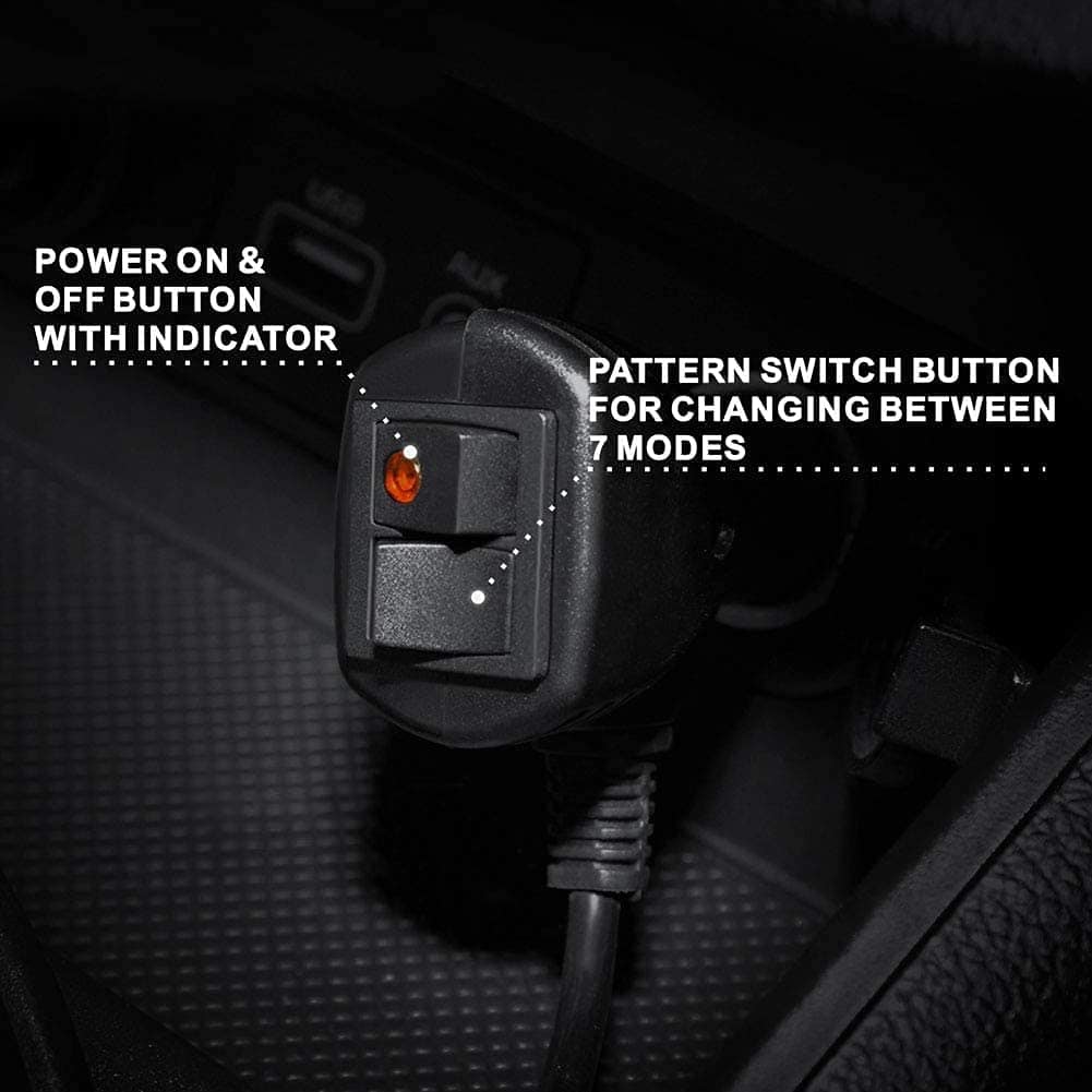 Barra de luces estroboscópicas de emergencia FOXCID 38'' 78 - Imagen 8