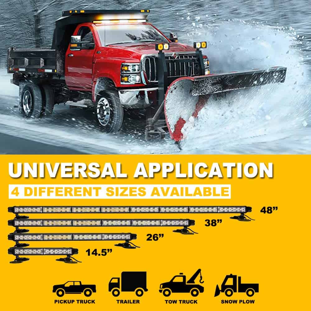 Barra de luces estroboscópicas de emergencia FOXCID 38'' 78 - Imagen 4