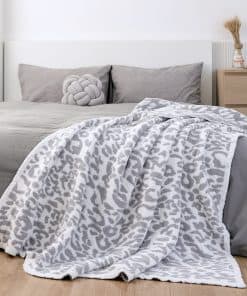 Manta de Leopardo MH MYLUNE HOME Grande y Suave de
